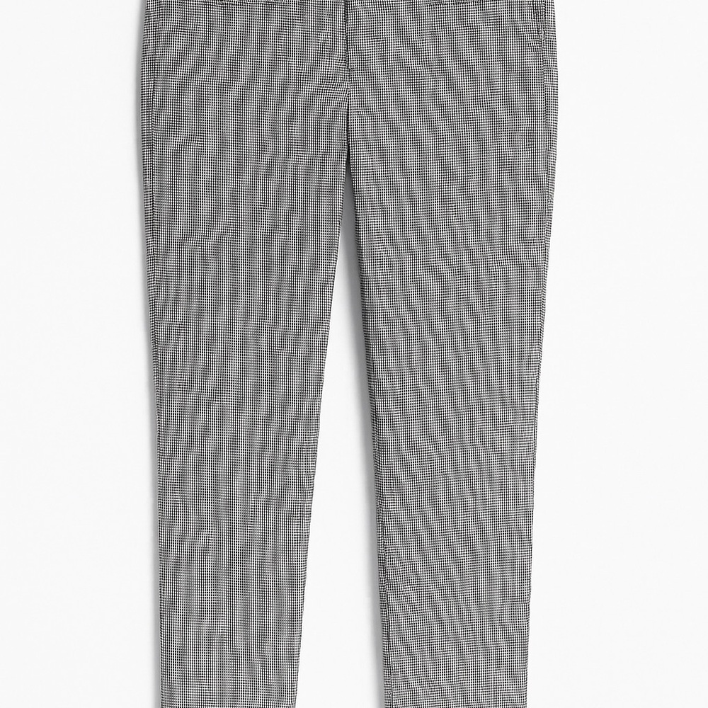 Banana Republic Sloan Petite Houndstooth Pants 2P ClassicWardrobe Career Brunch
